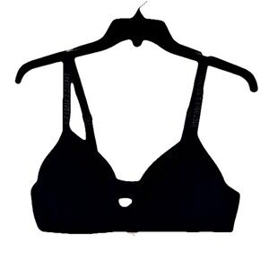 Victoria’s Secret Wireless T-Shirt Bra Blue 34B Lightly Lined Comfort Bra